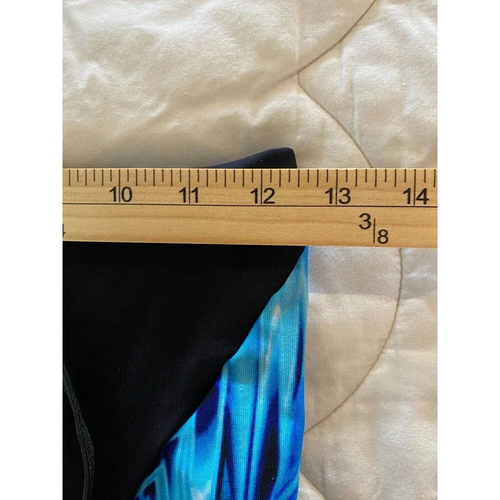 The Finals Men's Swim Jammers Black Blue Endurotech Sz 25